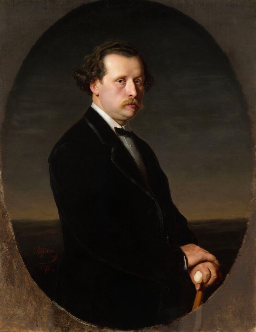 В. Перов. Портрет Николая Рубинштейна. 1870 В. Перов. Портрет Николая Рубинштейна. 1870
