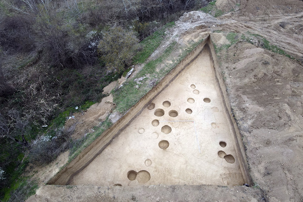 Комплекс хозяйственных ям. Комплекс хозяйственных ям.