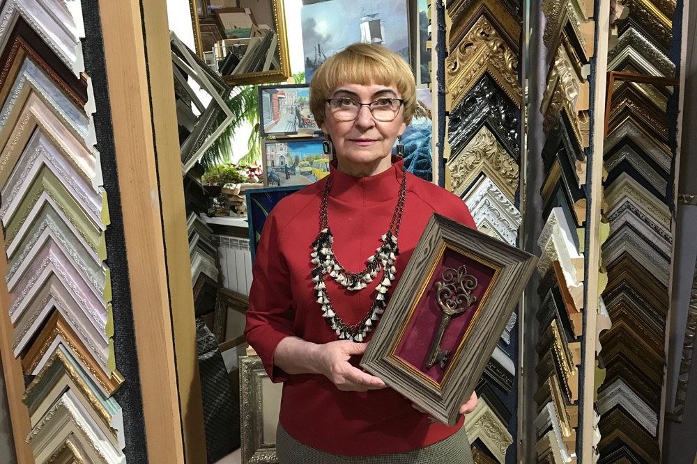 Багетная мастерская не просто бизнес, это дело сродни искусству, считает Ольга Горшкова.