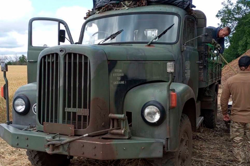 Эстония поставила ВСУ швейцарские автомобили Saurer 2DM разработки 50-х годов