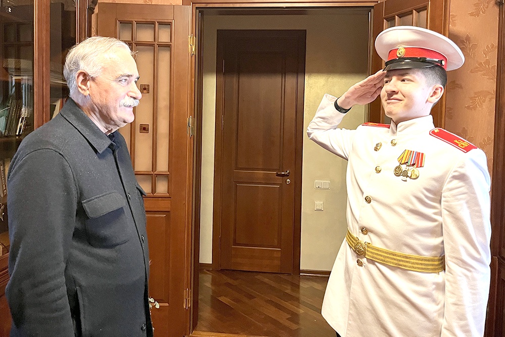 Внук Руслана Аушева поступил в военную академию
