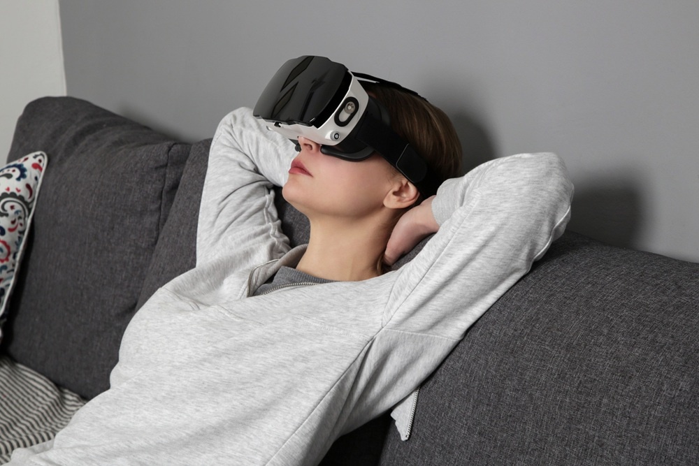 "Кино" в VR-очках повышает включенность пациента в процесс релаксации.
