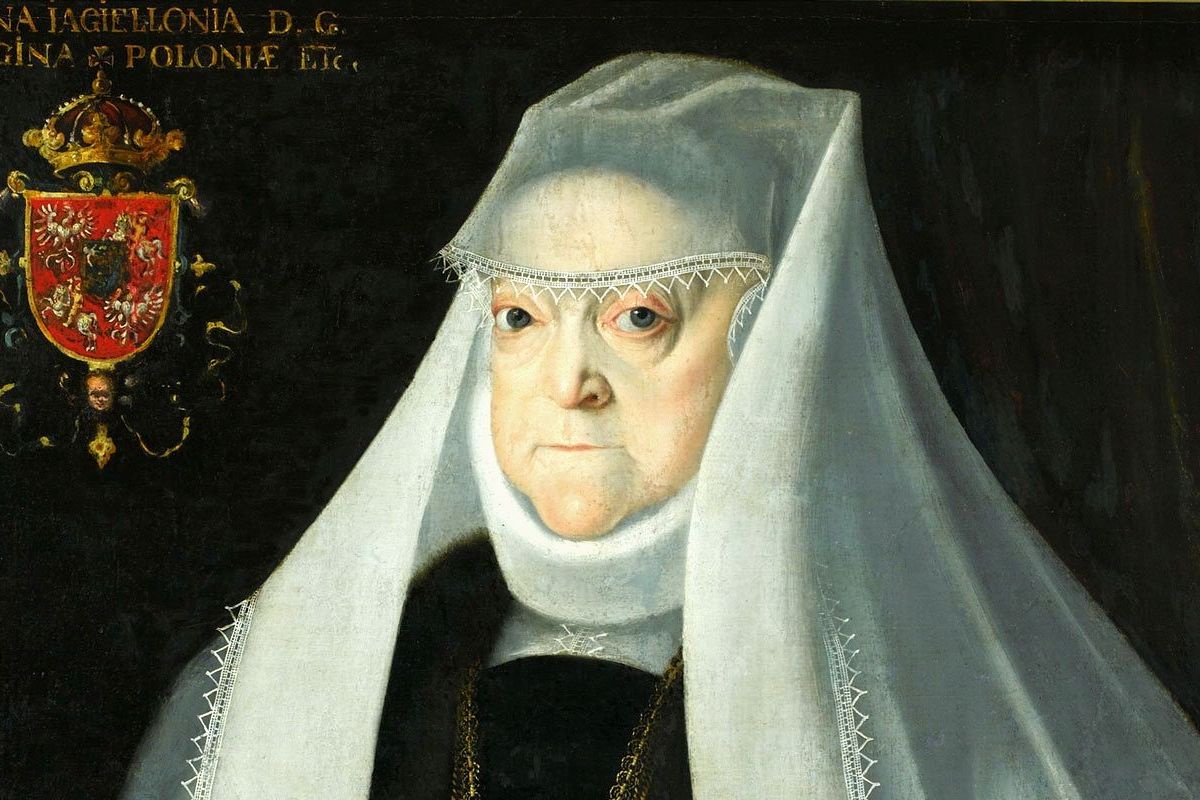 Марцин Кобер. Анна Ягеллонка. 1595 г. Королевский замок в Варшаве.