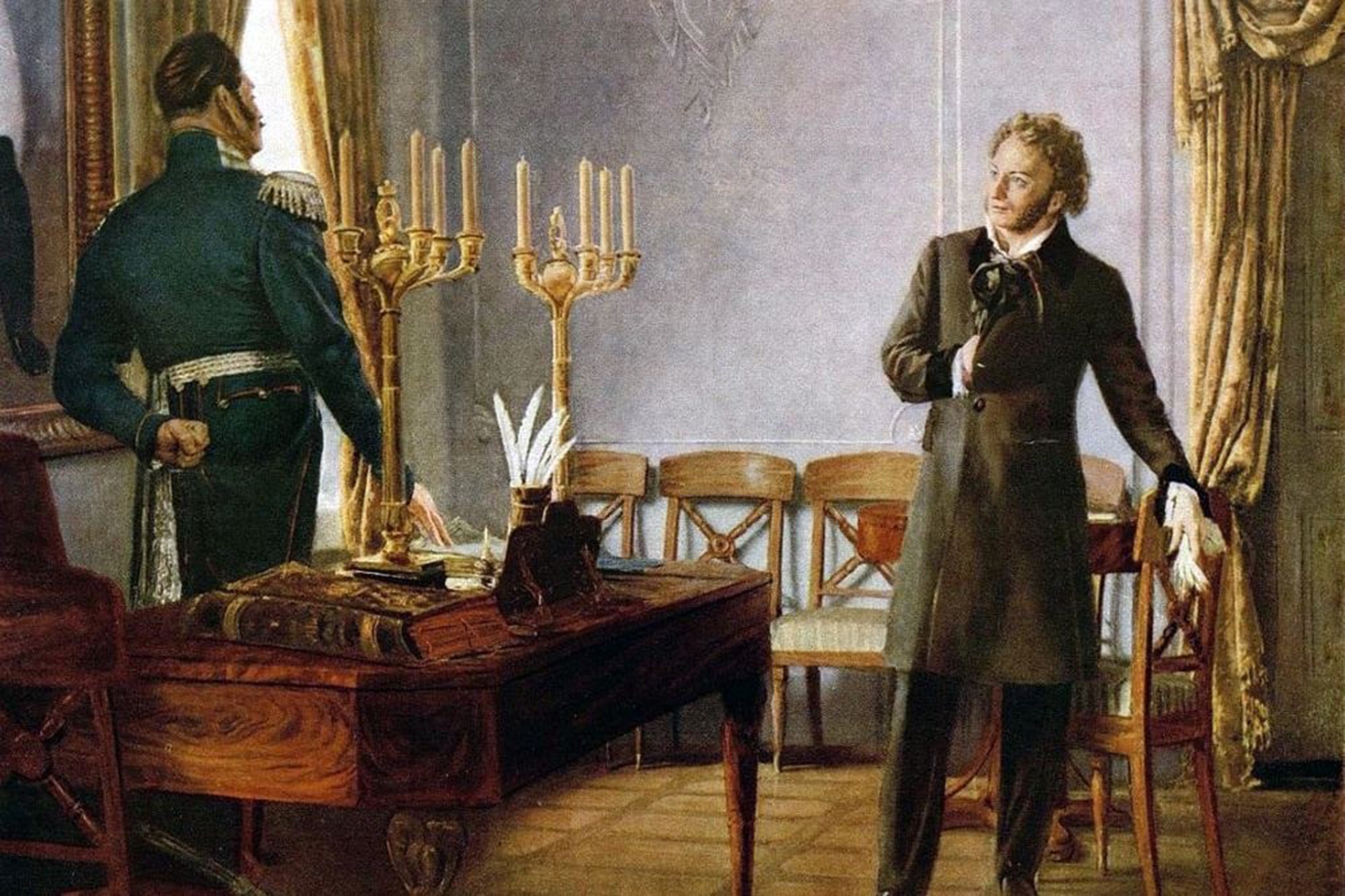 А. Китаев. Пушкин и Бенкендорф.