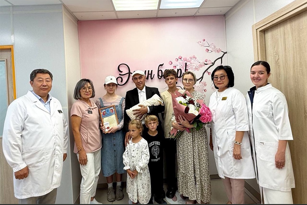 В Бурятии в многодетной семье родился 15-й ребенок