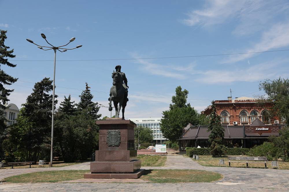У памятника основателю Волгограда появится новый фонтан