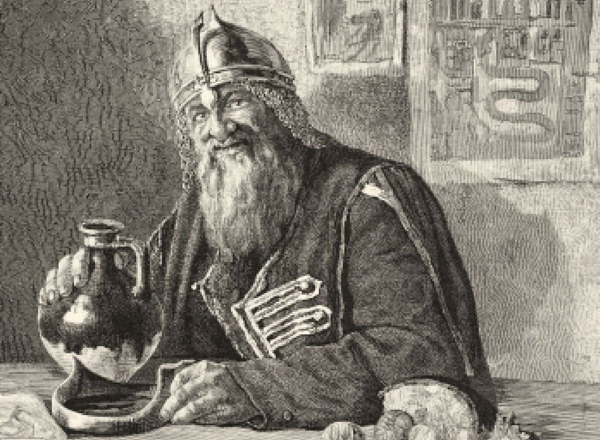 В кружале. Гравюра на дереве с оригинала А. Янова. "Всемирная Иллюстрация". 1883 г