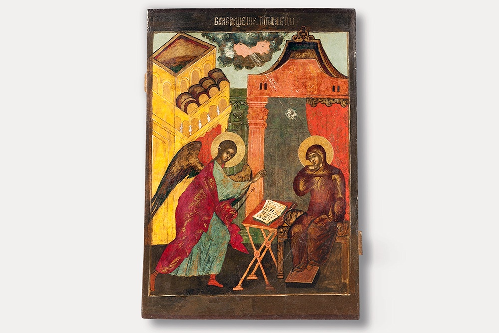 Икона "Благовещение" Конец XVII века
