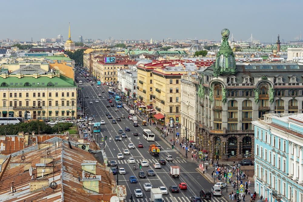 Невский проспект в Петербурге закроют на три недели