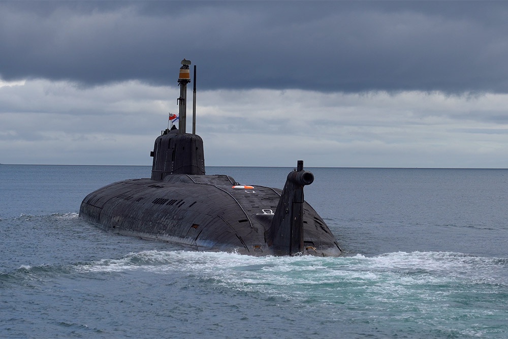Подлодка "Орел" на учениях ВМФ России готова к удару по "противнику"