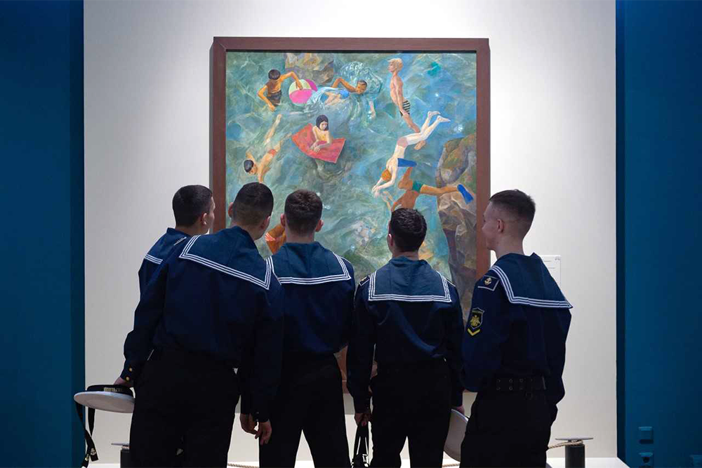 В Русском музее открылась выставка, посвященная морским просторам и морякам