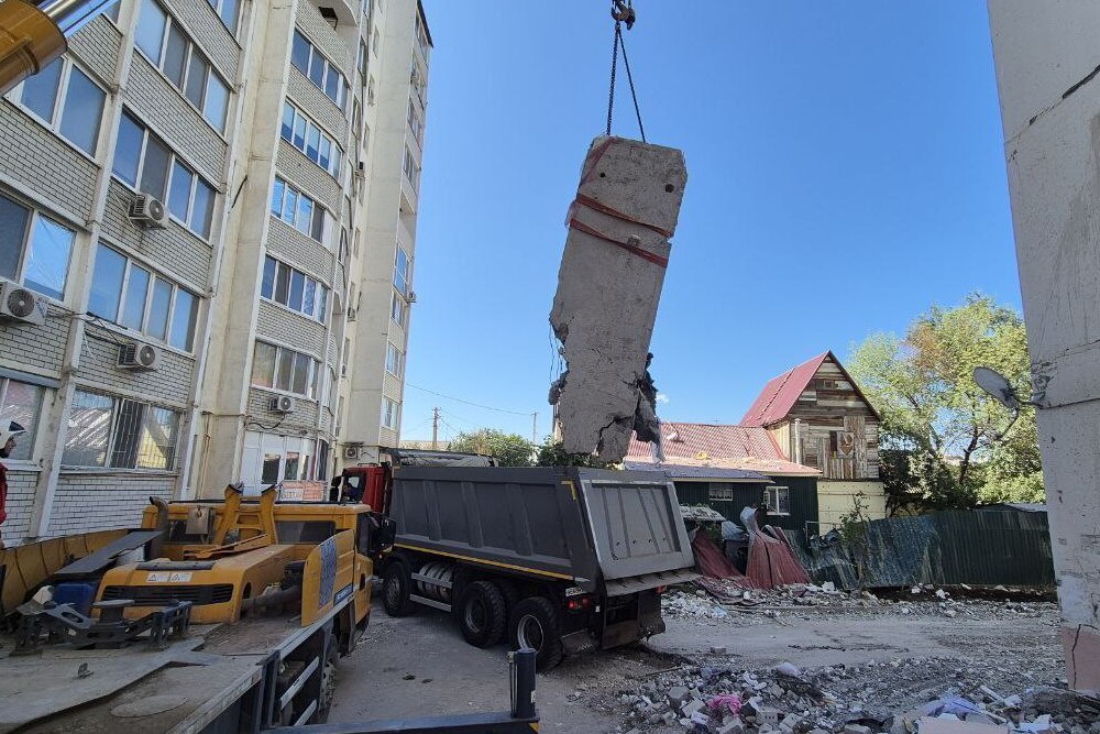 В Саратове завершились поисково-спасательные работы в доме, где произошёл взрыв