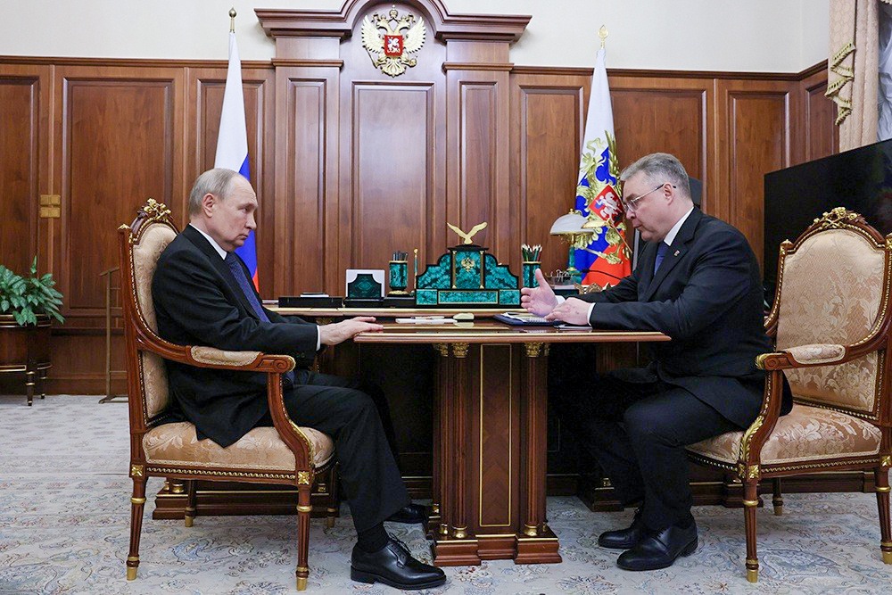 Губернатор доложил президенту, что бюджет края вырос почти вдвое за пять лет.