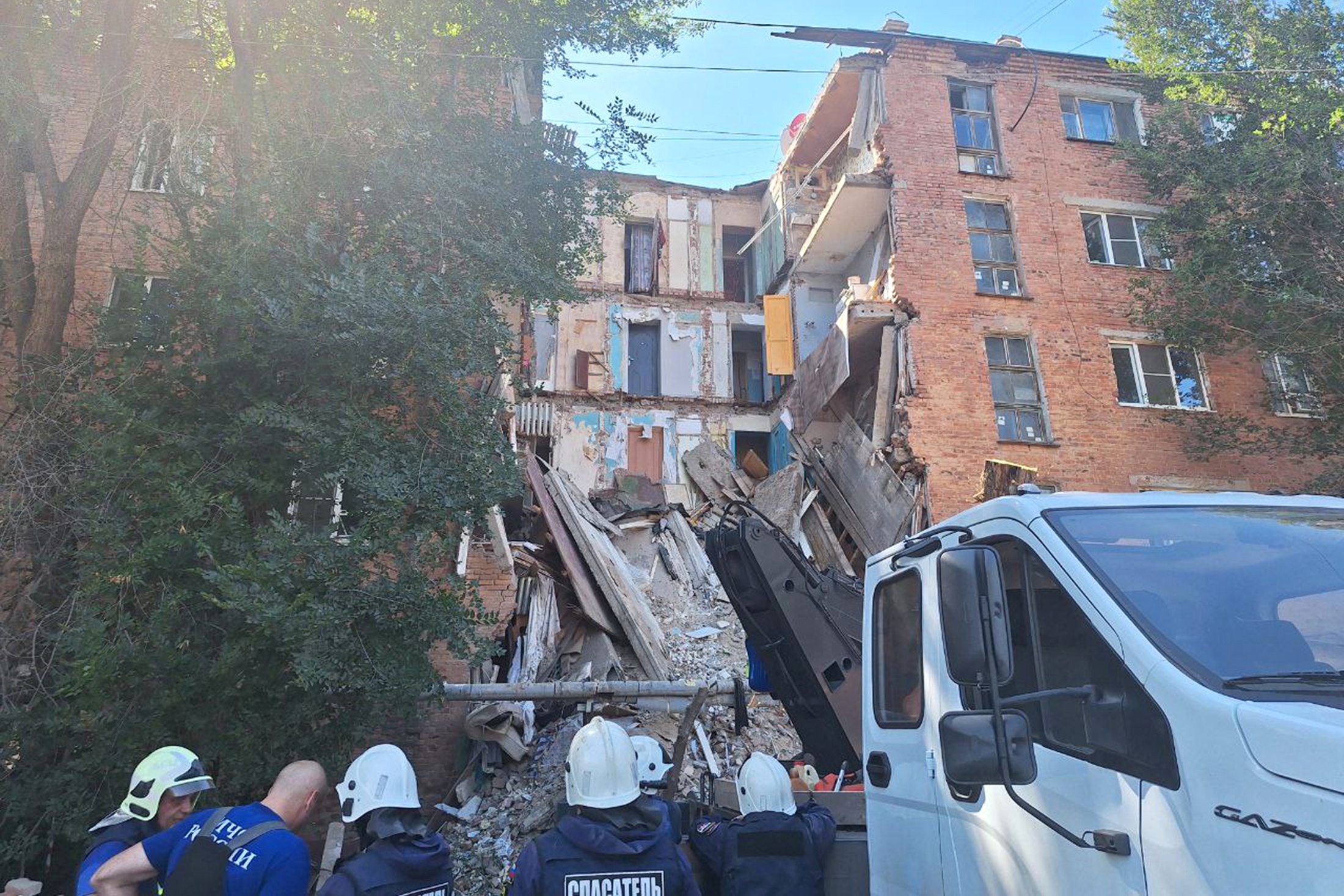 В Астрахани завершен разбор завалов обрушившегося дома