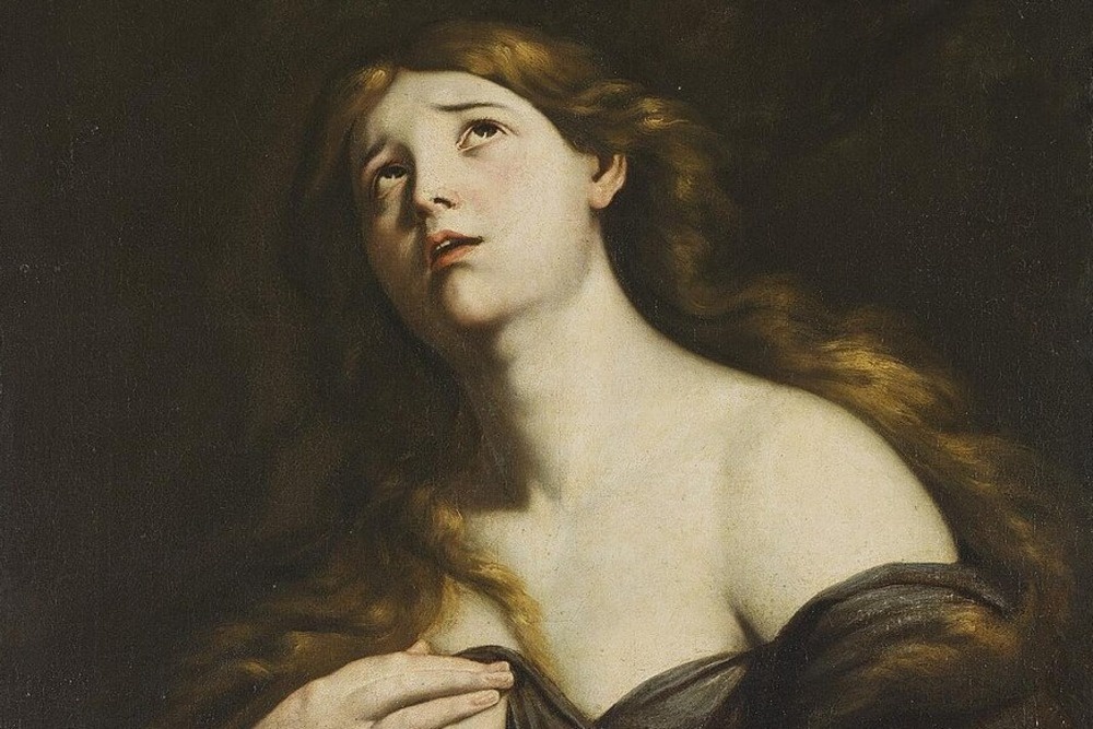 Шедевр живописи - "Кающаяся Мария Магдалина". Андреа Ваккаро, 1650-1660 гг.