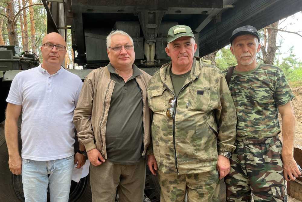 Сергей Ситников посетил костромских военнослужащих в зоне СВО