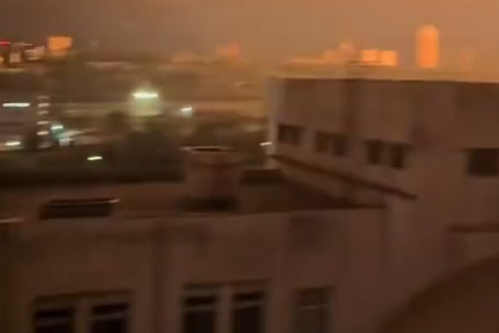 Азербайджанский наемник снял эмоциональное видео ударов ВС РФ по Киеву