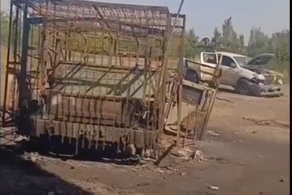 Боевик ВСУ снял ведущую в Покровск "дорогу смерти"