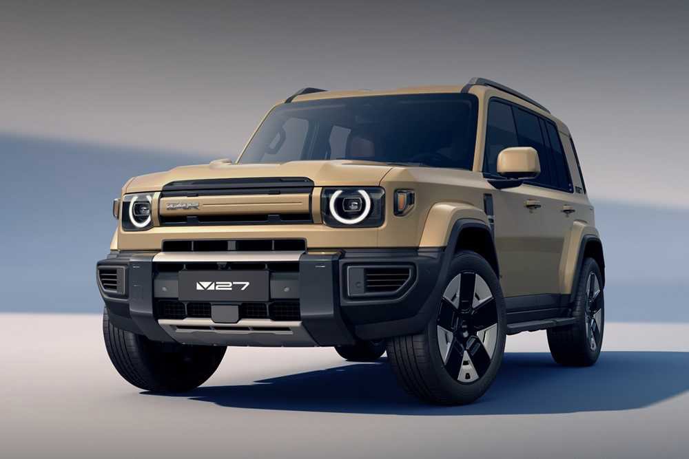 Chery представила кроссовер iCaur V27, который ждут в РФ: новинку сняли на фото