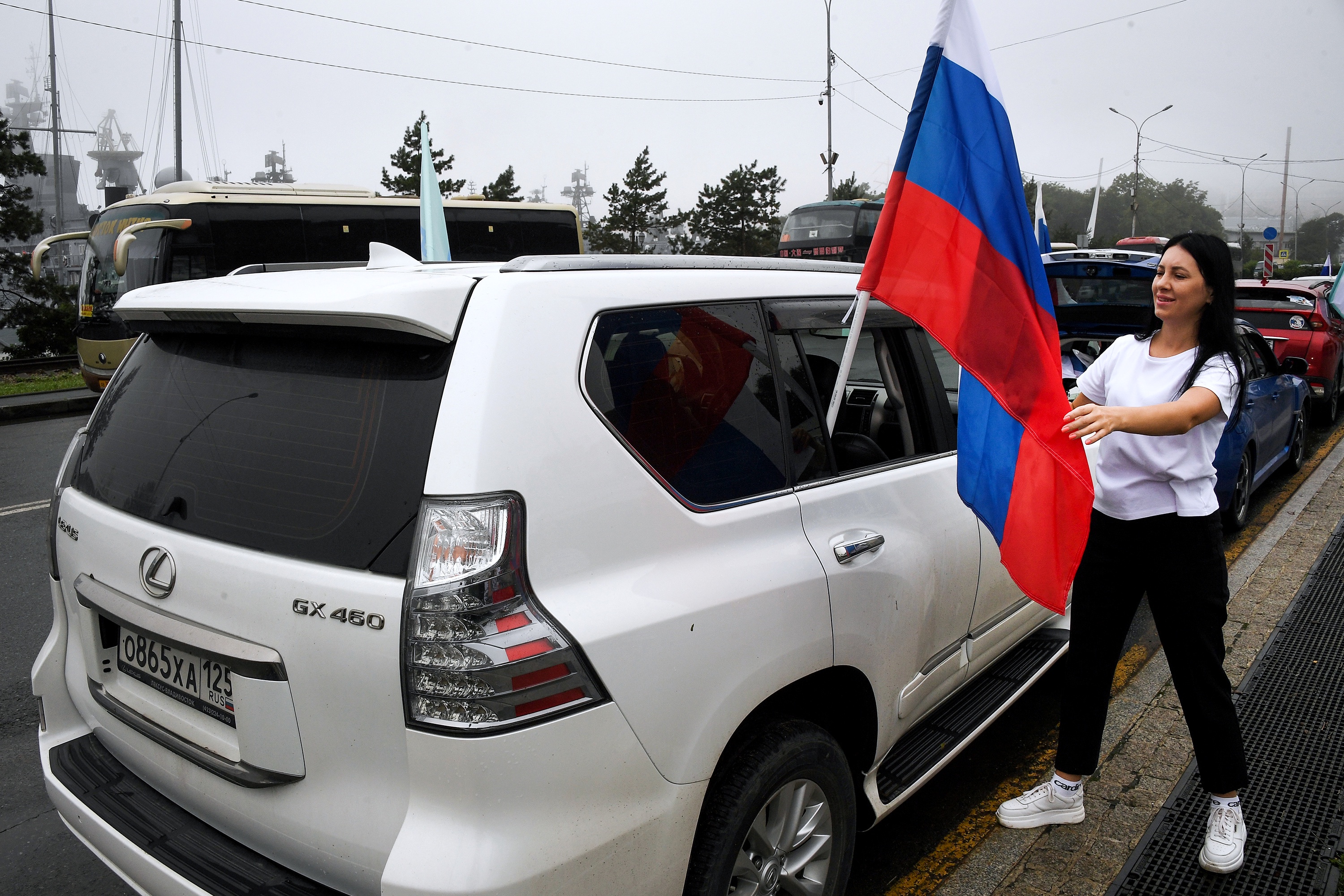 В честь Дня флага России в Москве пройдет автопробег по Садовому кольцу