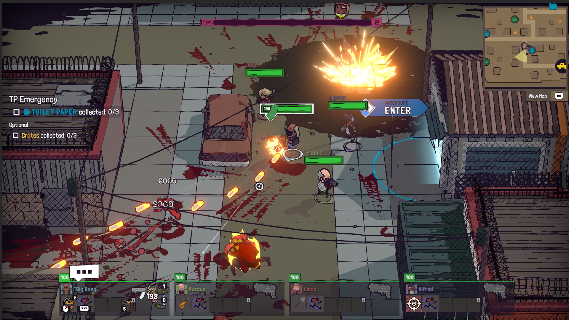 В Steam вышла кооперативная игра Guntouchables. На старте ее раздают бесплатно