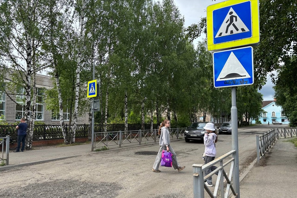 В Костромской области к новому учебному году готовят дороги около школ