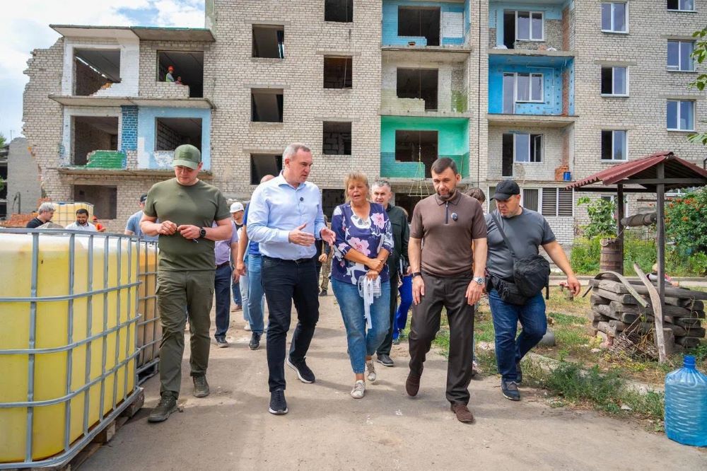 Югорчане приступили к разработке новых проектов восстановления Макеевки