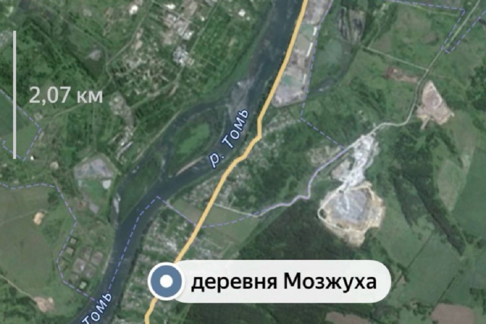 Легкомоторный самолет-амфибия совершил жесткую посадку на реке Томь в Кузбассе