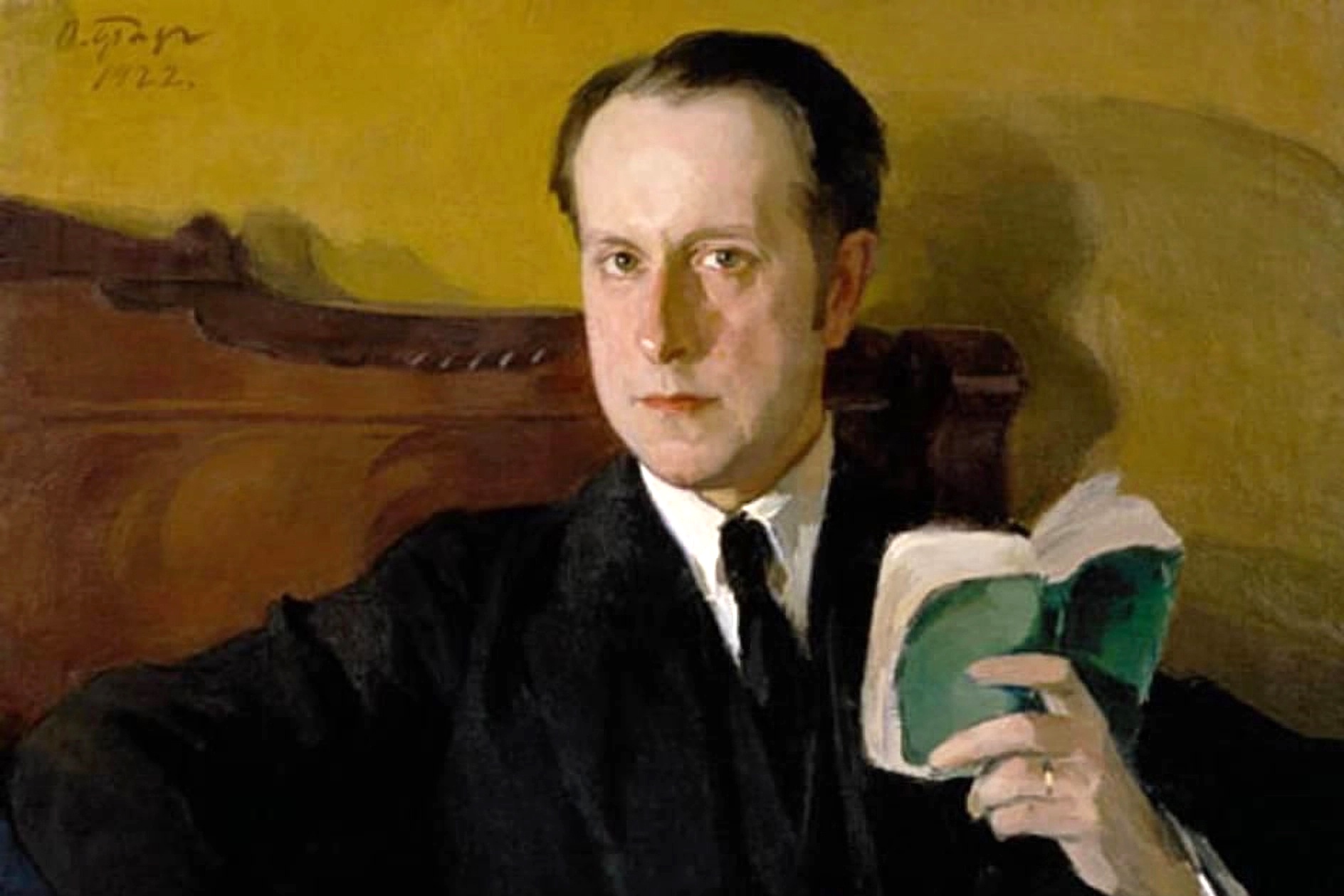 О. Браз. Портрет М.В. Добужинского. 1922