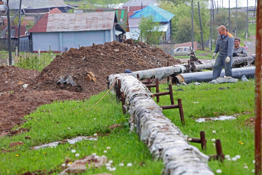 В уральской глубинке большая часть коммунальной инфраструктуры изношена и требует замены.