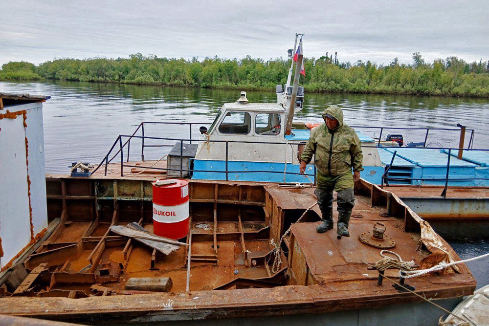 Небольшие плавсредства - основа рыбопромысловой отрасли на Ямале.
