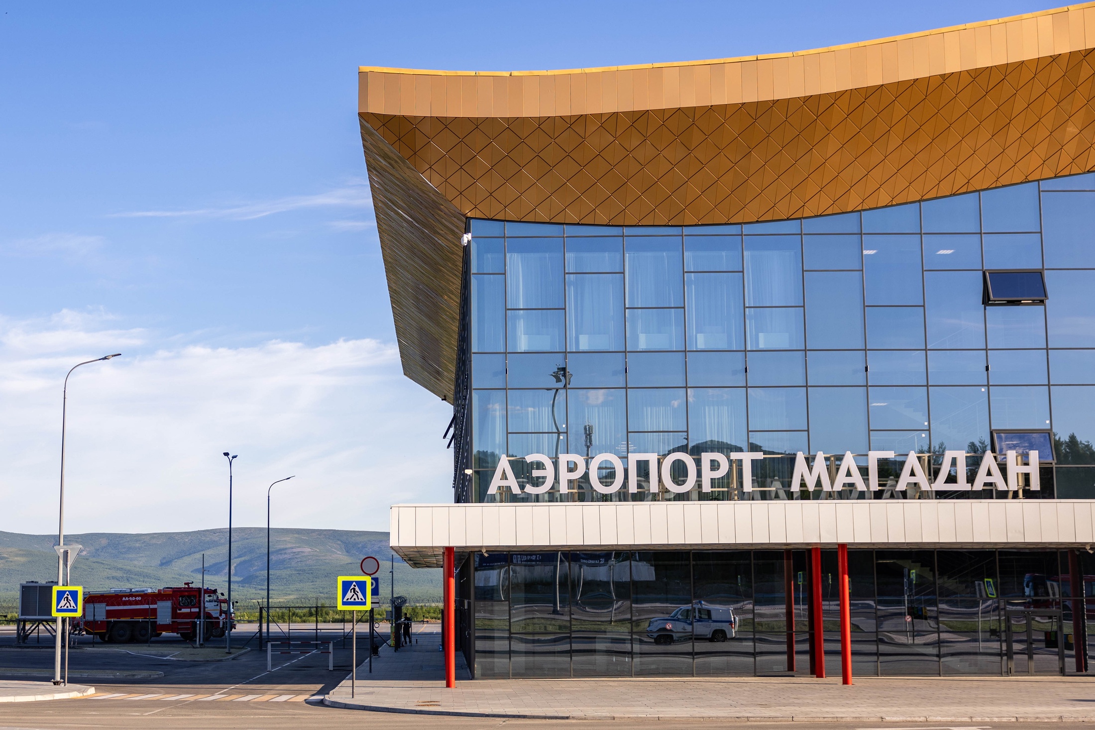 Магадан стал первым пунктом в большом маршруте президента.