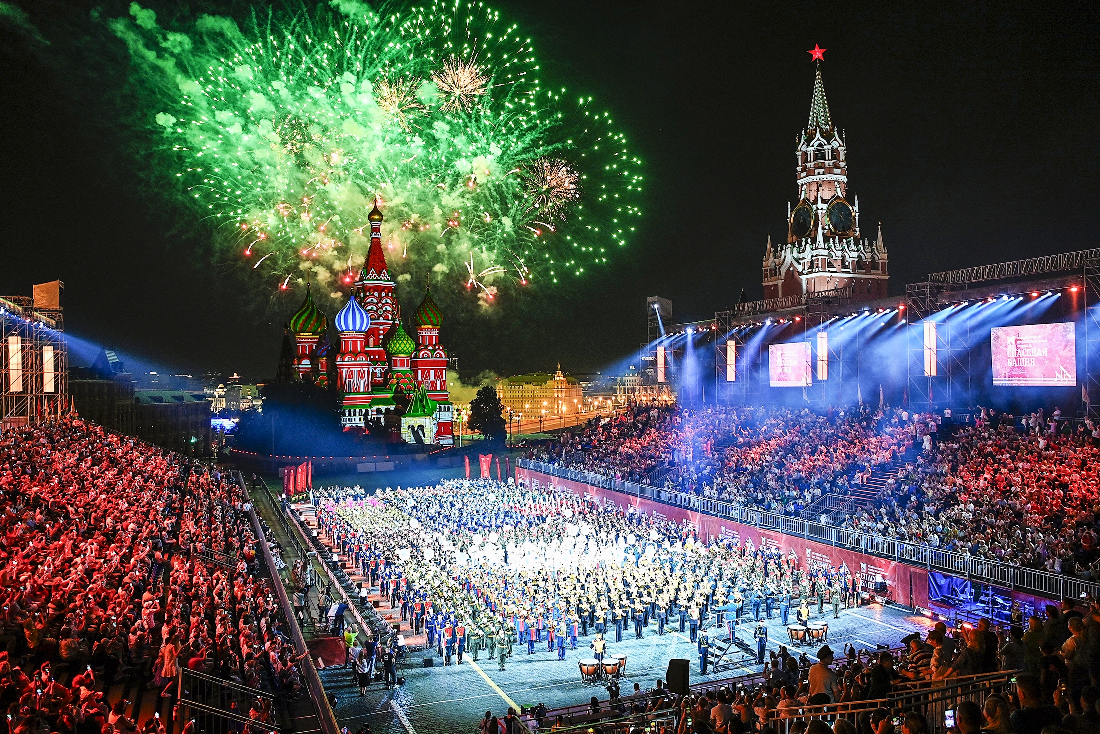 Международный военно-музыкальный фестиваль "Спасская башня" пройдет в Москве в 17-й раз.