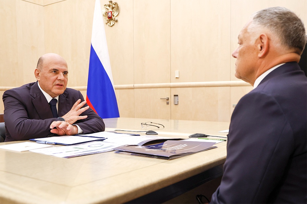 Михаил Мишустин попросил Вячеслава Петушенко привлекать в отрасль больше молодых специалистов.