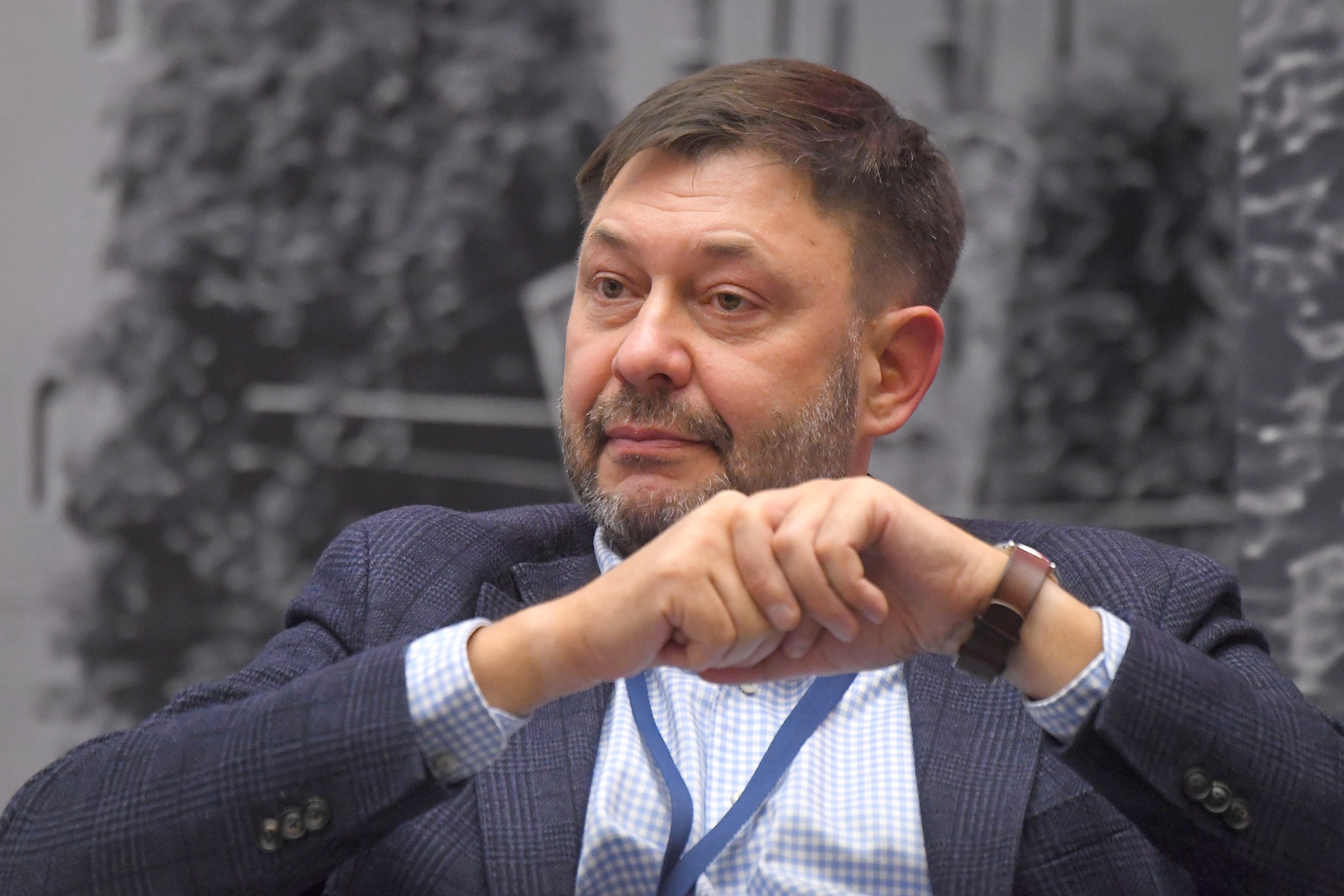 Председатель постоянной комиссии СПЧ по международному сотрудничеству в области прав человека Кирилл Вышинский на VII Всемирном конгрессе российских соотечественников, проживающих за рубежом, "Россия и соотечественники в меняющемся мире".