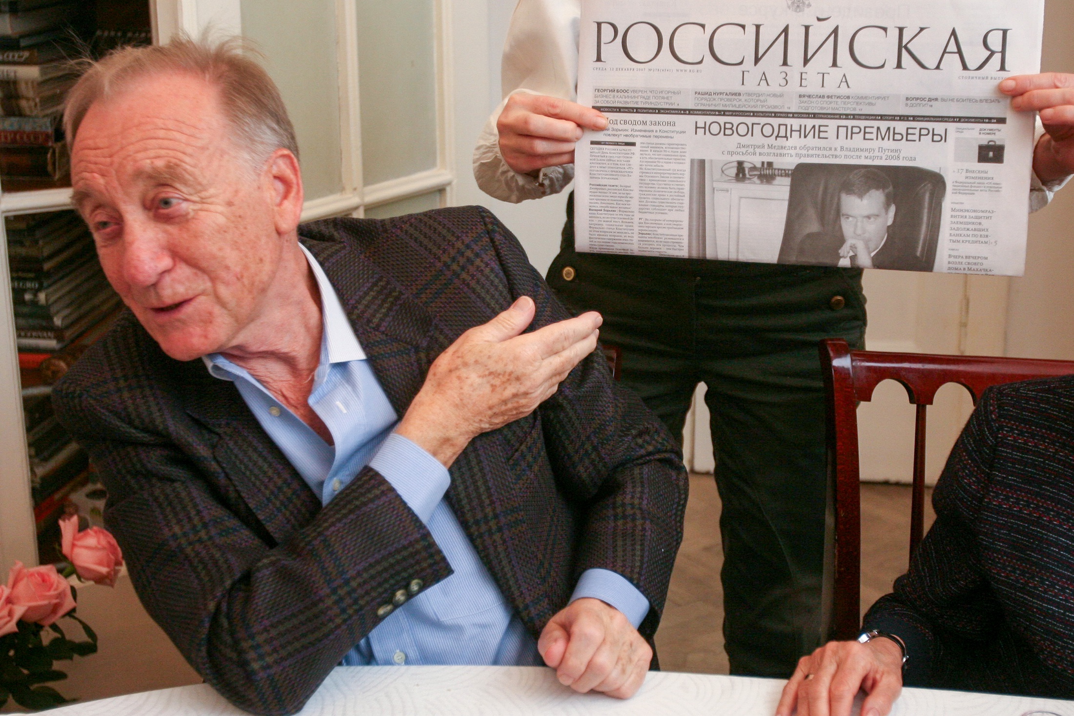 "Российская газета" в гостях у Родиона Щедрина и его супруги Майи Плисецкой. 2007 год.