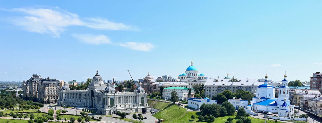 Казань, вид на Кремль. Казань, вид на Кремль.