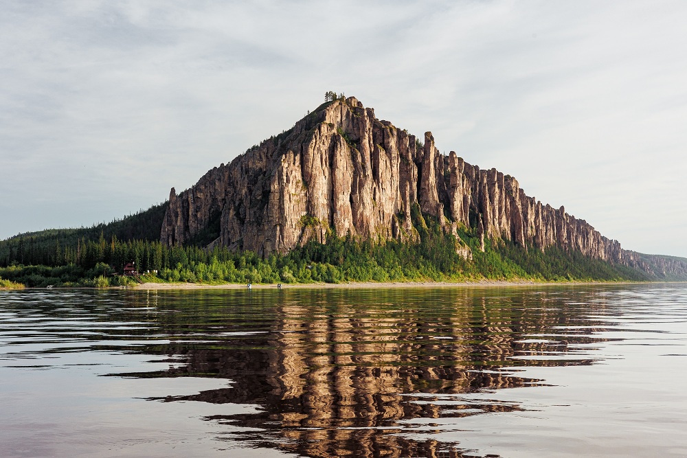 Национальный парк "Ленские столбы" включает в себя еще нацпарк "Кыталык" и заповедник "Медвежьи острова".