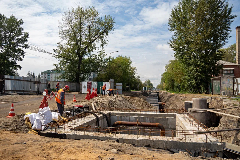 Работы по прокладке Теплового луча шли с 2023 года. Это крупнейший инфраструктурный проект в Иркутске за последние полвека.