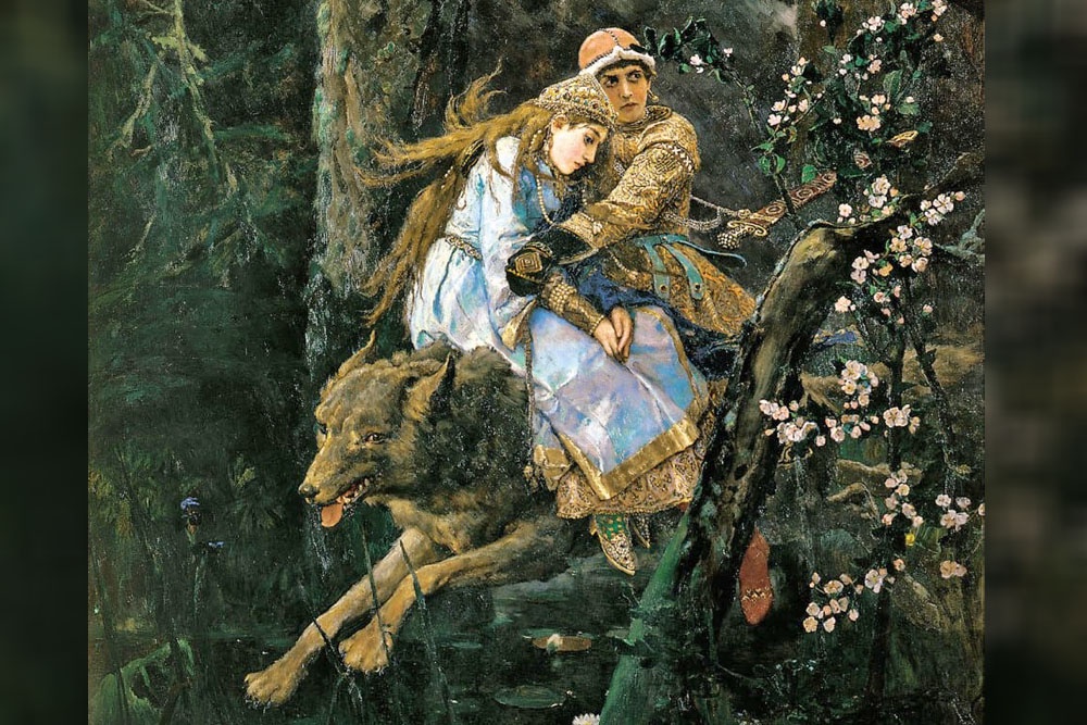 Виктор Васнецов. Иван-царевич на Сером Волке. 1889 г.