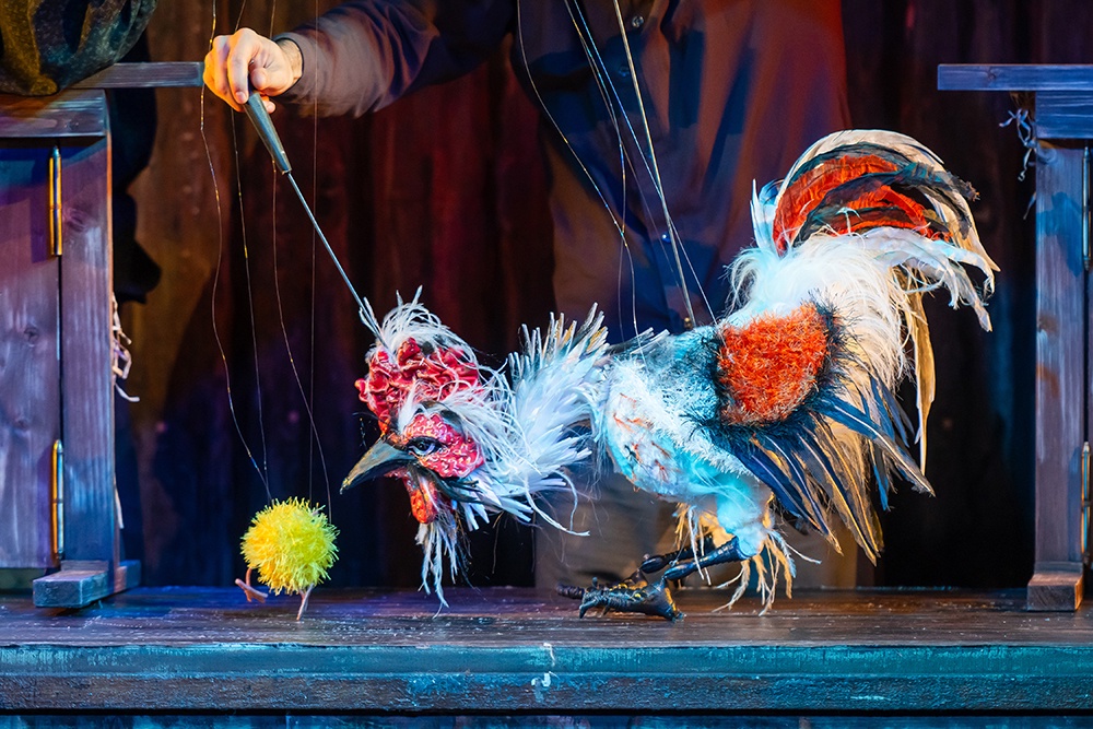 Спектакль "Храбрый петух по имени Али-Баба".