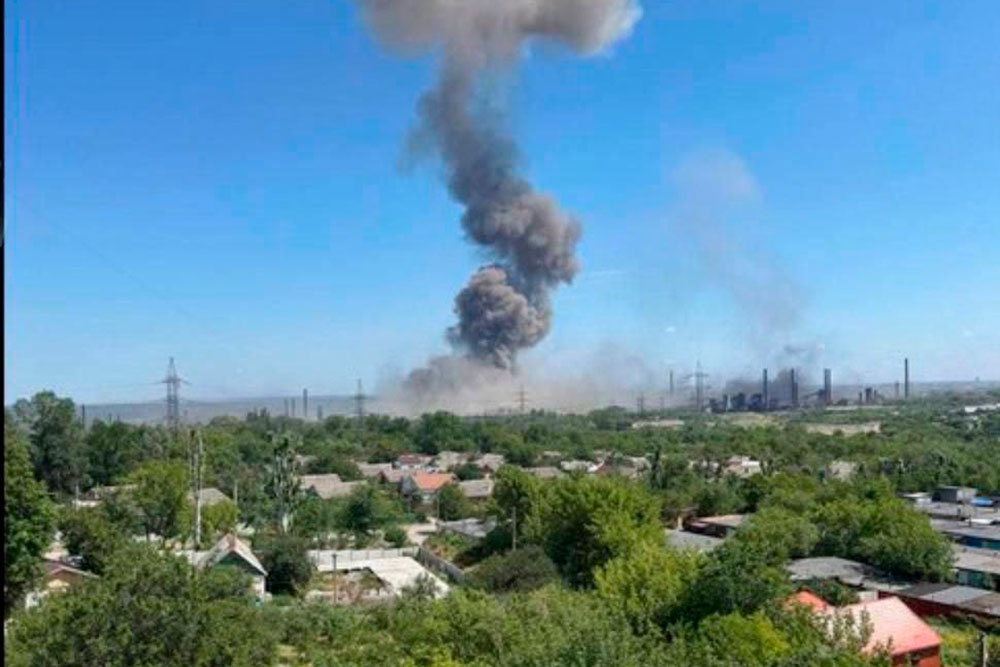 Последствия удара по "Южмашу", июнь 2025 г. Последствия удара по "Южмашу", июнь 2025 г.