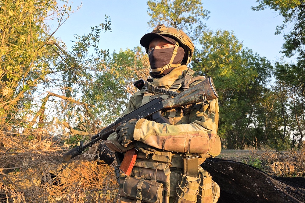 Командир взвода разведки с позывным Север в своей боевой работе активно использует беспилотники.