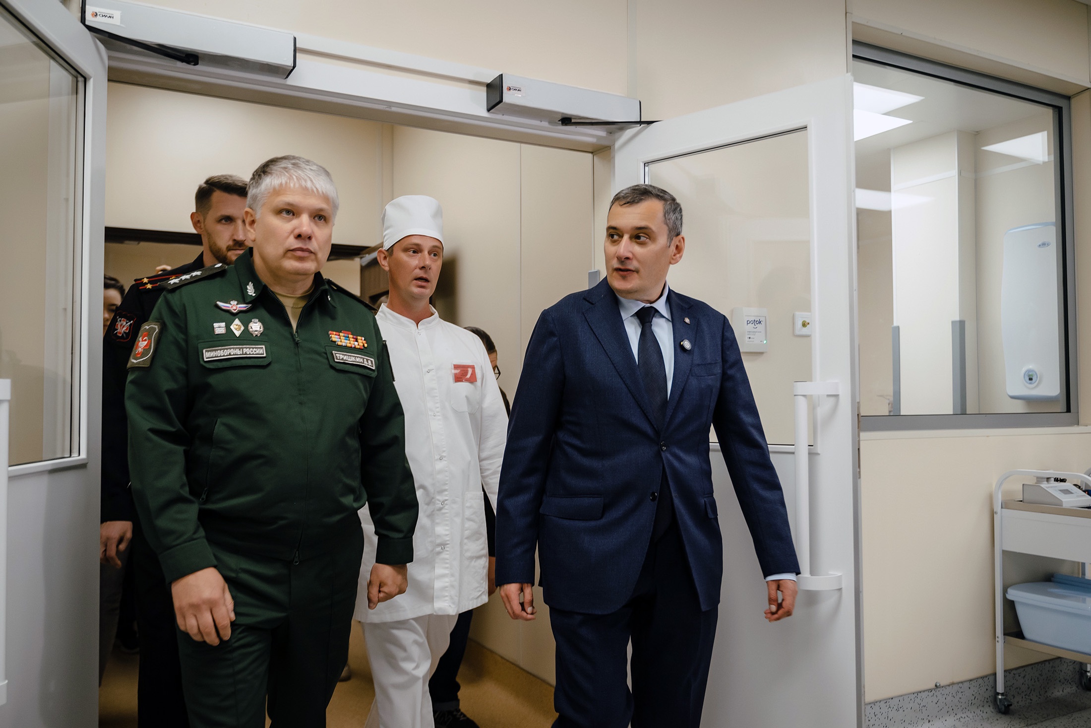 Минобороны: завершено строительство военного госпиталя в Курске
