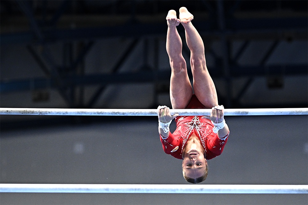 Ангелина Мельникова волновалась, но показала отличный результат, подтвердив статус лидера сборной.
