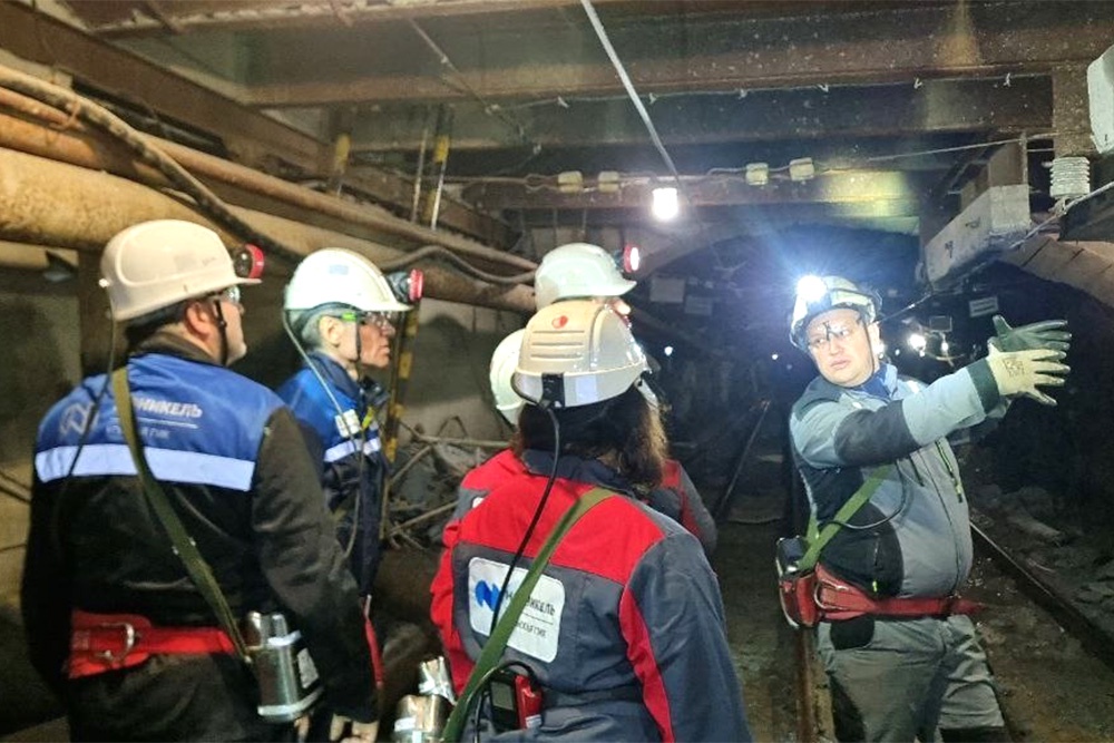 Новый туристический маршрут по руднику практически готов.