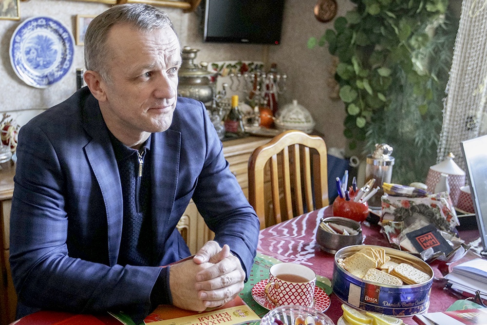 Слово никогда не расходится с делом. Это о нем, о Вечорко.