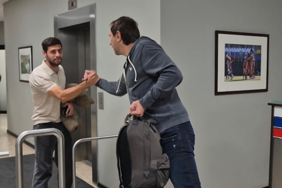 Лео Гогличидзе (слева) и Валерий Климов.