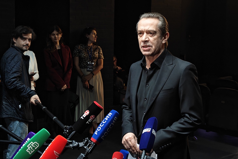 Владимир Машков: Нам дорого это пространство - мы, ученики Олега Павловича, здесь родились как артисты и режиссеры. 