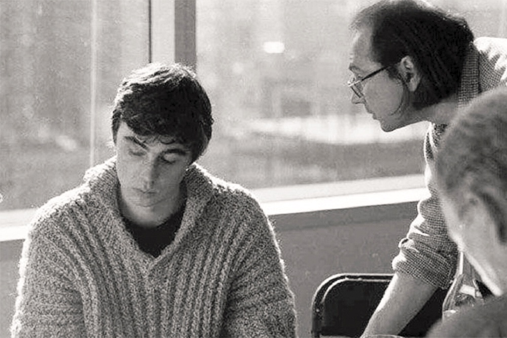 Творческий тандем: Сергей Бодров и Алексей Балабанов на съемках культового фильма.